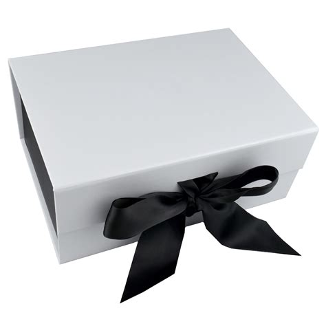 PACK2PACK Luxury Foldable Gift Box with Fixed Ribbon